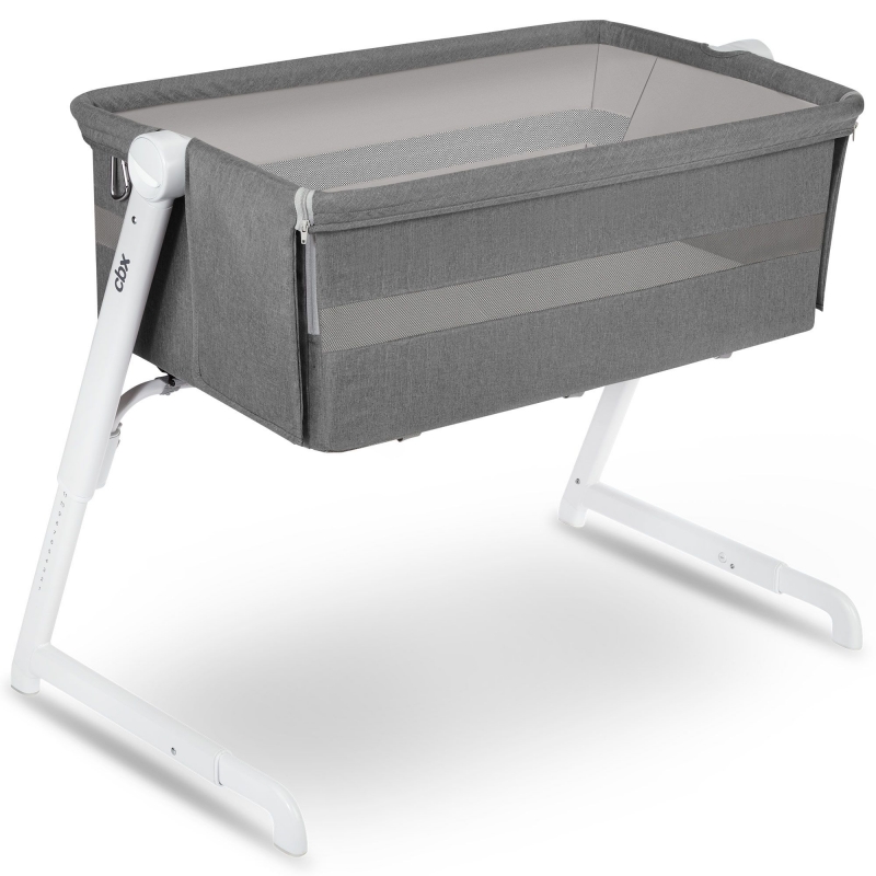 CBX Hubble Air Crib-Comfy Grey + FREE Mattress & Fitted Sheet ...