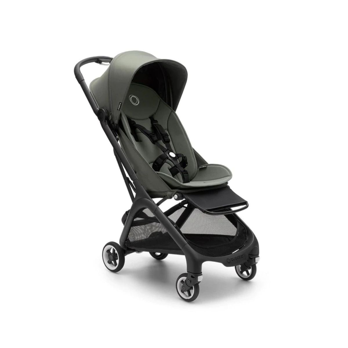 Bugaboo Butterfly Compact Folding Pushchair-Black/Forest Green ...