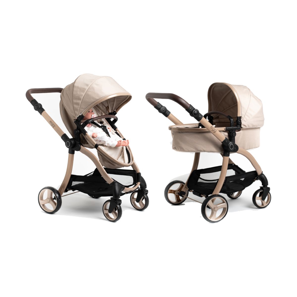 Roma Egg Dolls Pram-Feather - Everything Baby